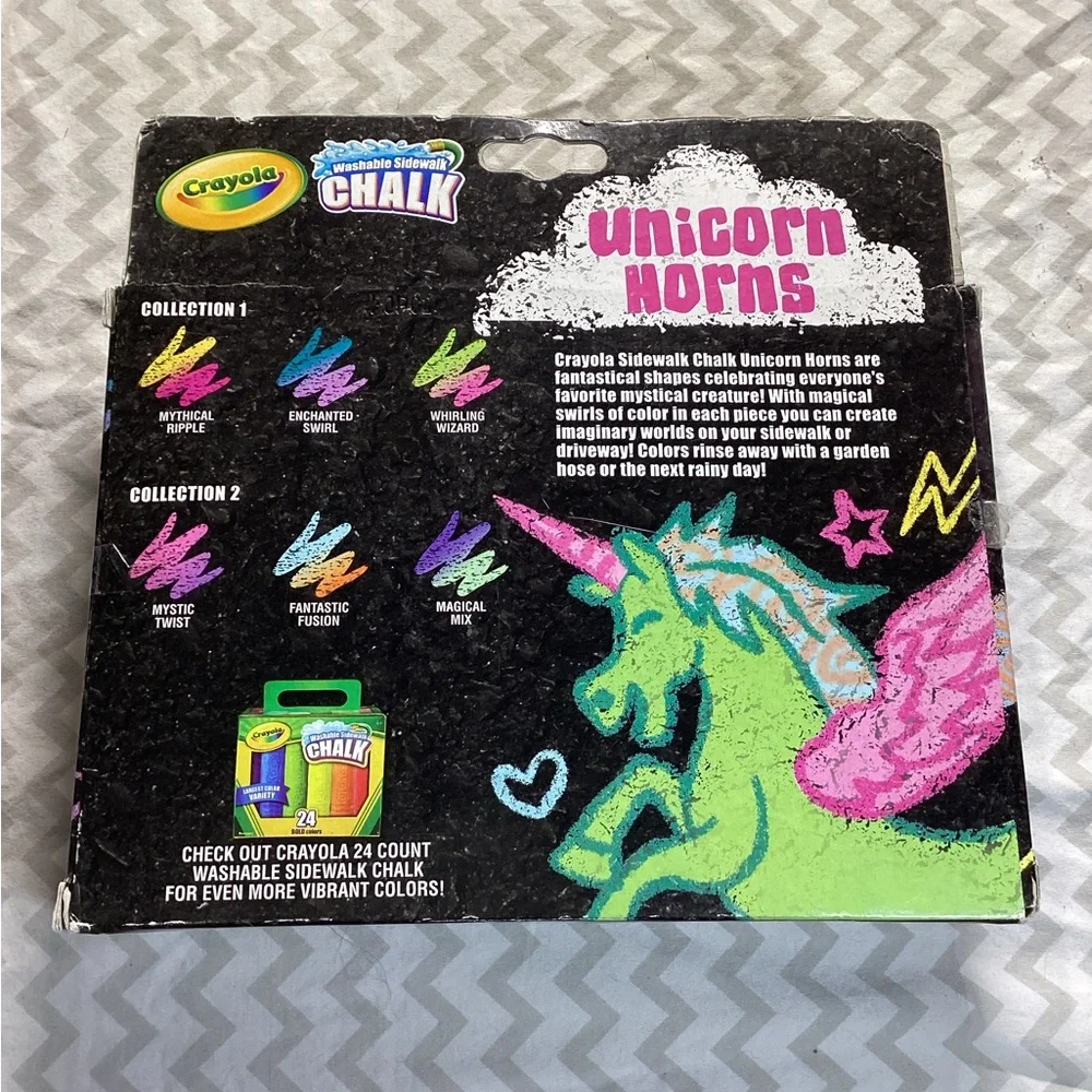 Crayola Unicorn Horn Chalk Set 1